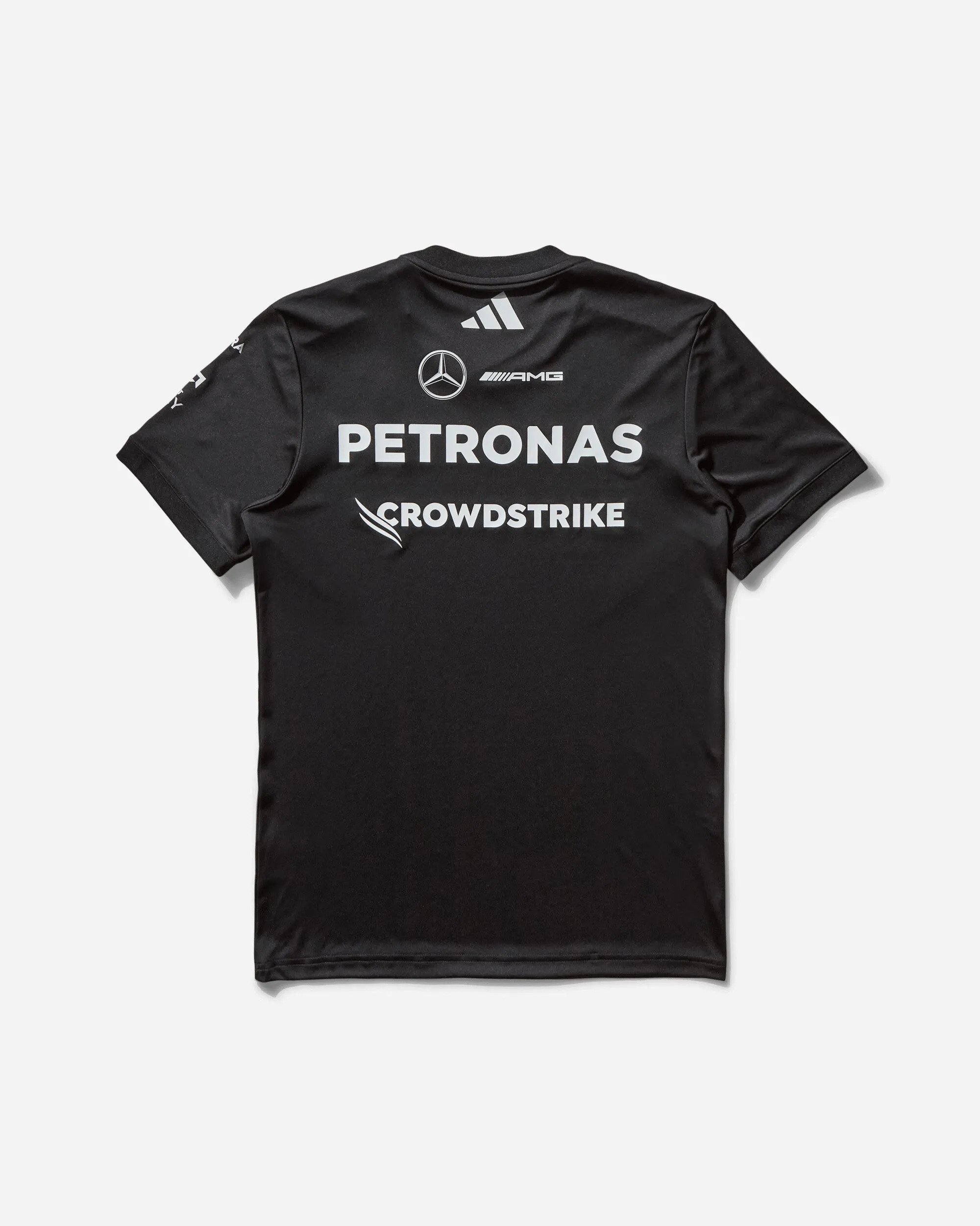 Herren Mercedes-AMG Petronas Formel 1 Team Fahrer-Trikot Schwarz