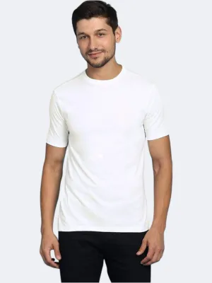 Herren Basic T-Shirt, Weiß