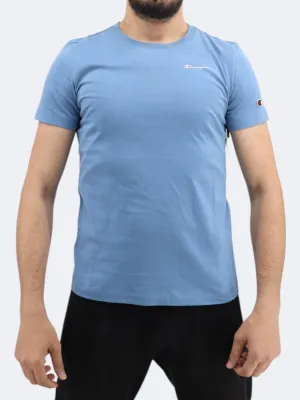 Herren T-Shirt mit Aufdruck, Blau