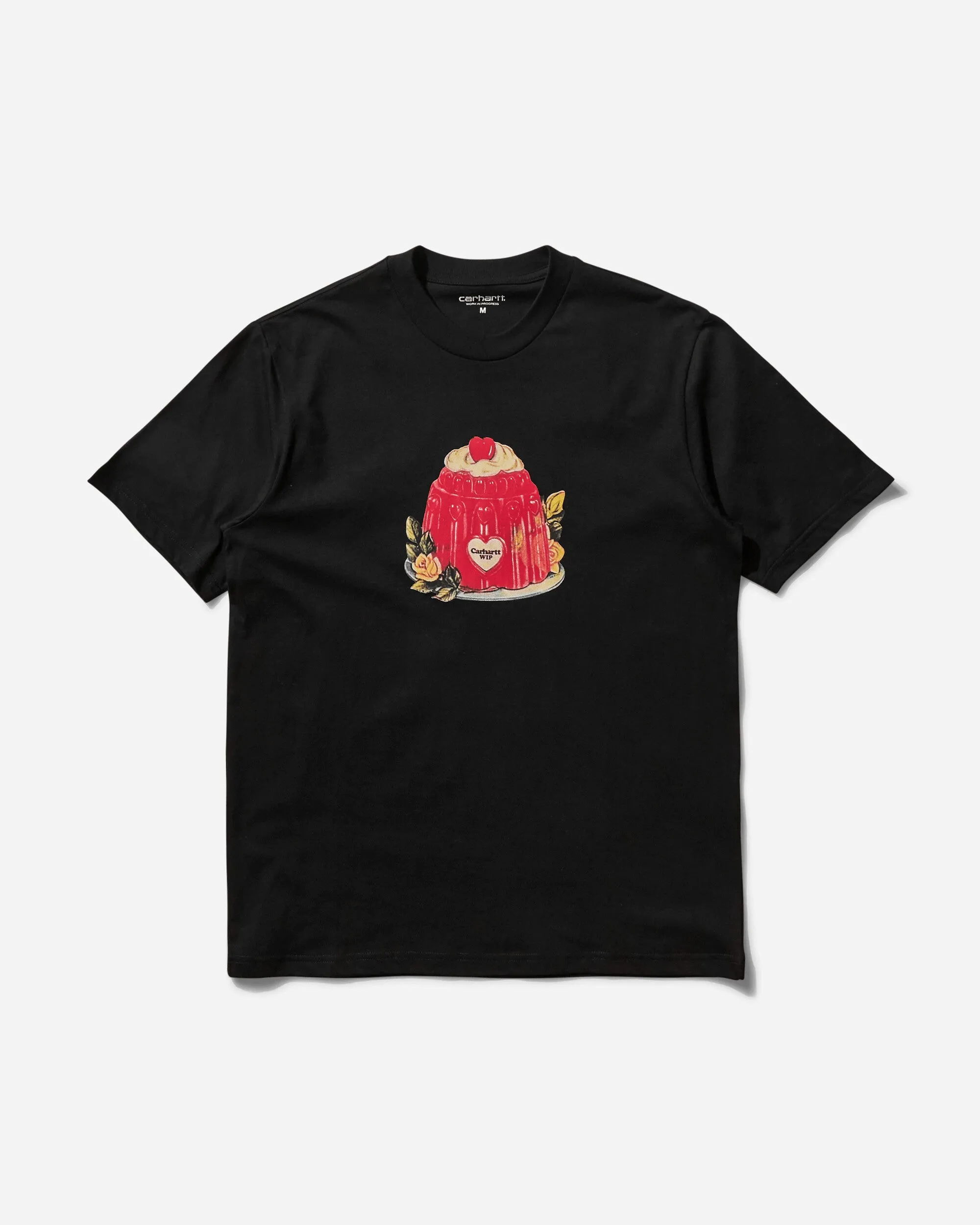 Herren Pudding T-Shirt Schwarz