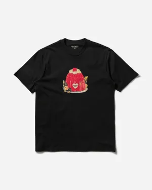 Herren Pudding T-Shirt Schwarz