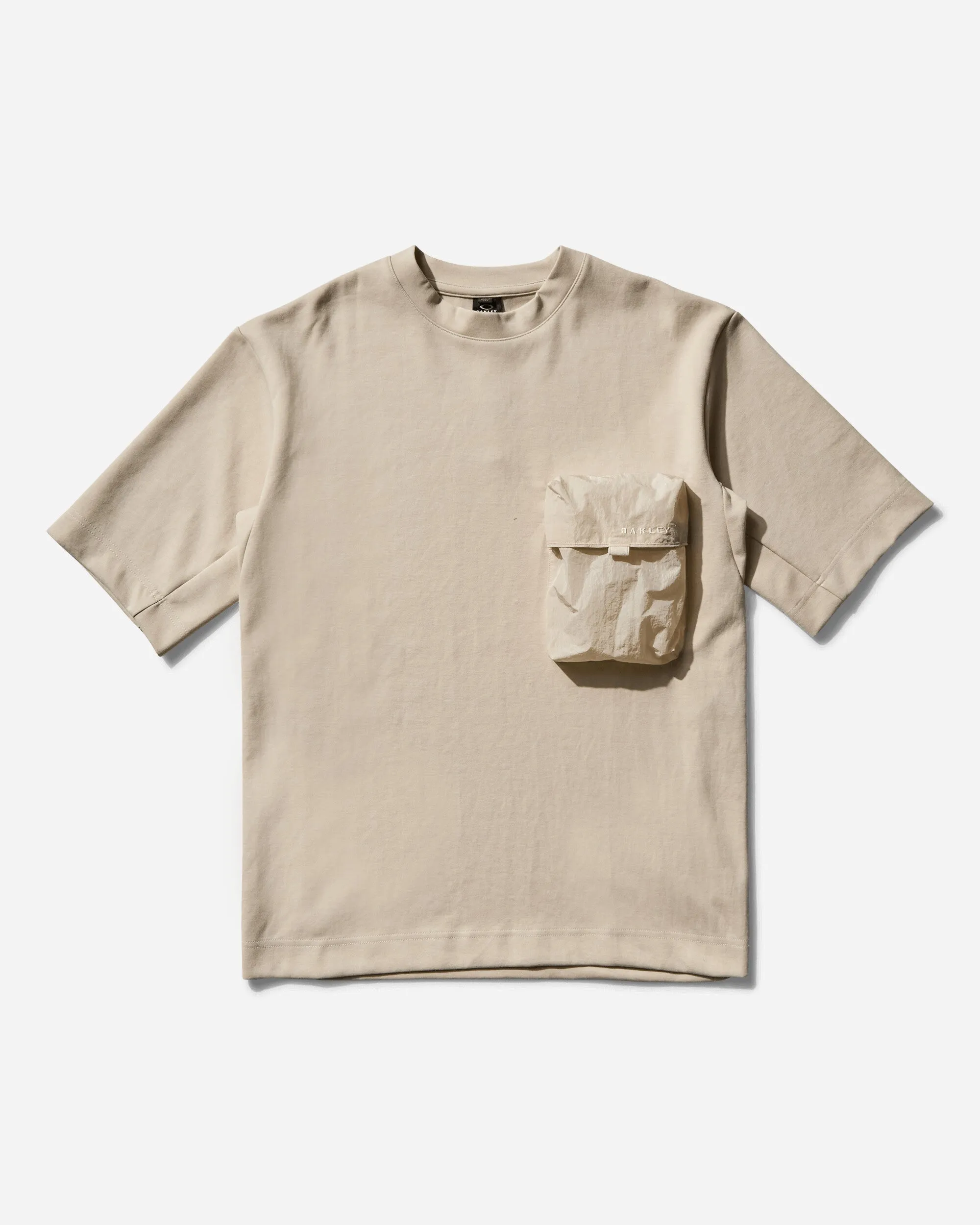 Herren Reserve Pocket T-Shirt Nebel
