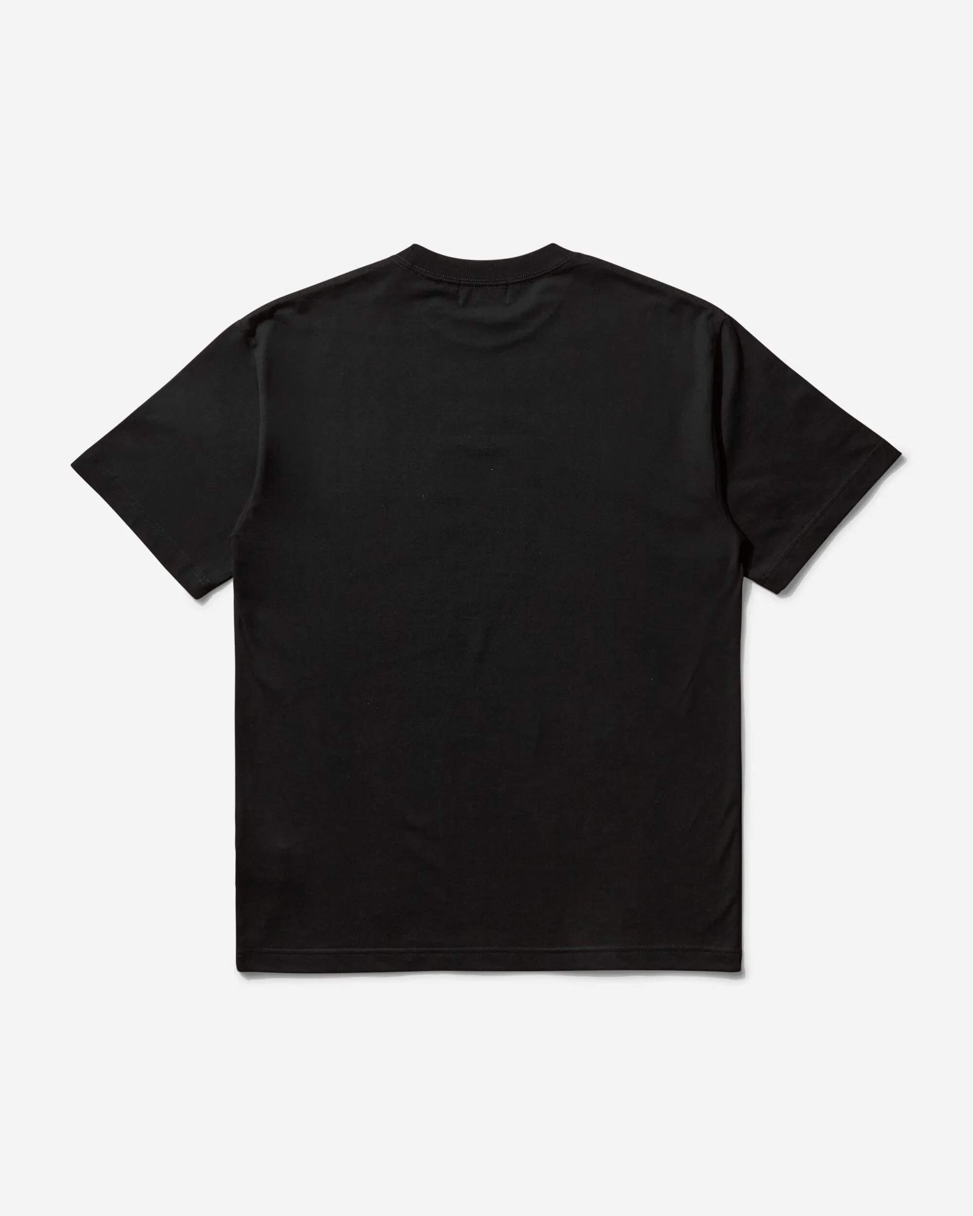 Herren OG Schräg-Schnitt T-Shirt Schwarz