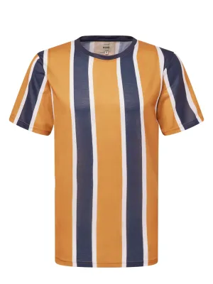 Herren T-Shirt mit Streifen, Mehrfarbig