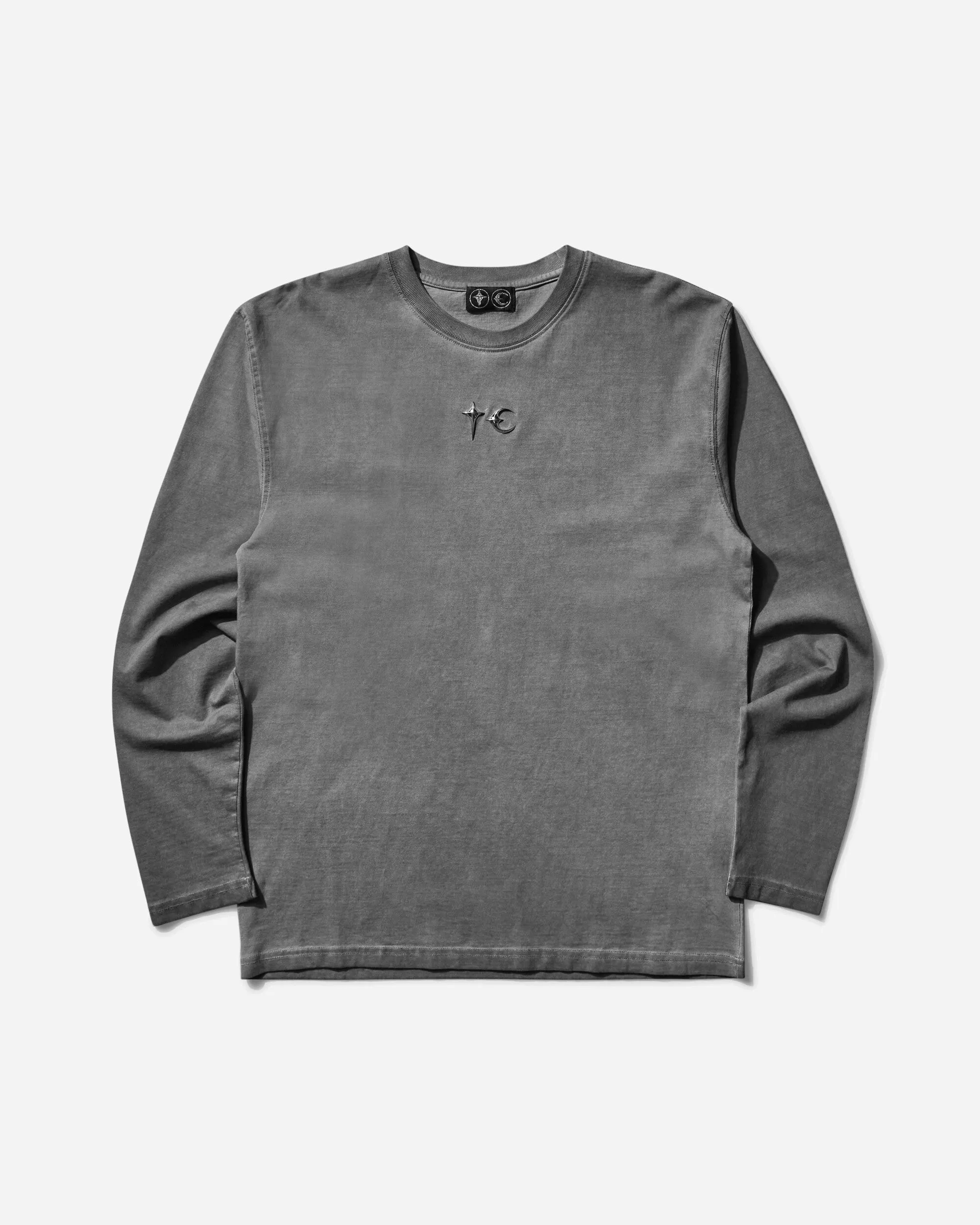 Herren TC Basic Langarm T-Shirt Grau