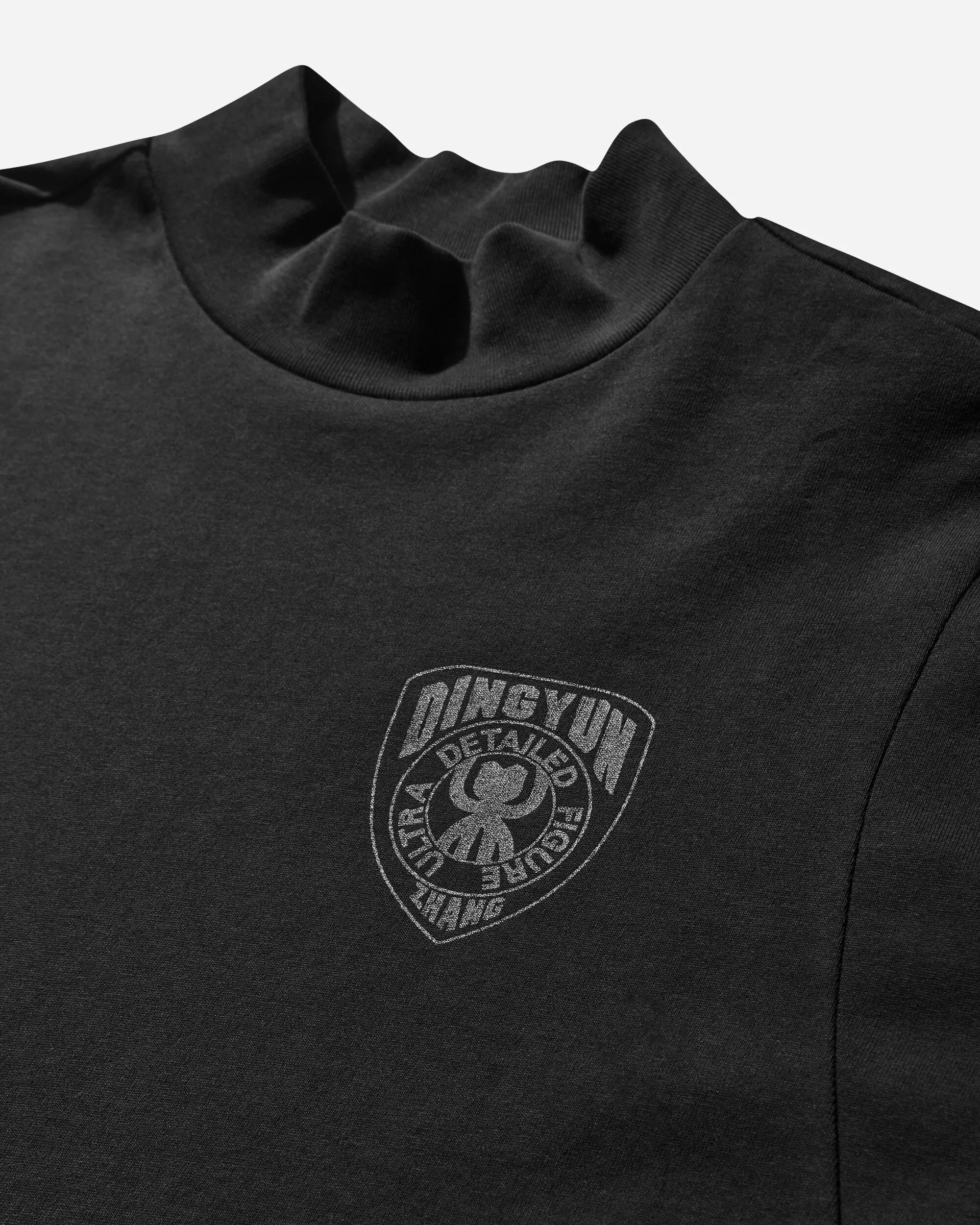 Herren Rollkragenpullover Langarm Schwarz