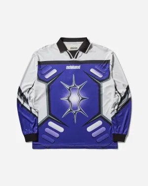 Herren X-Games Langarmtrikot Weiß / Blurple