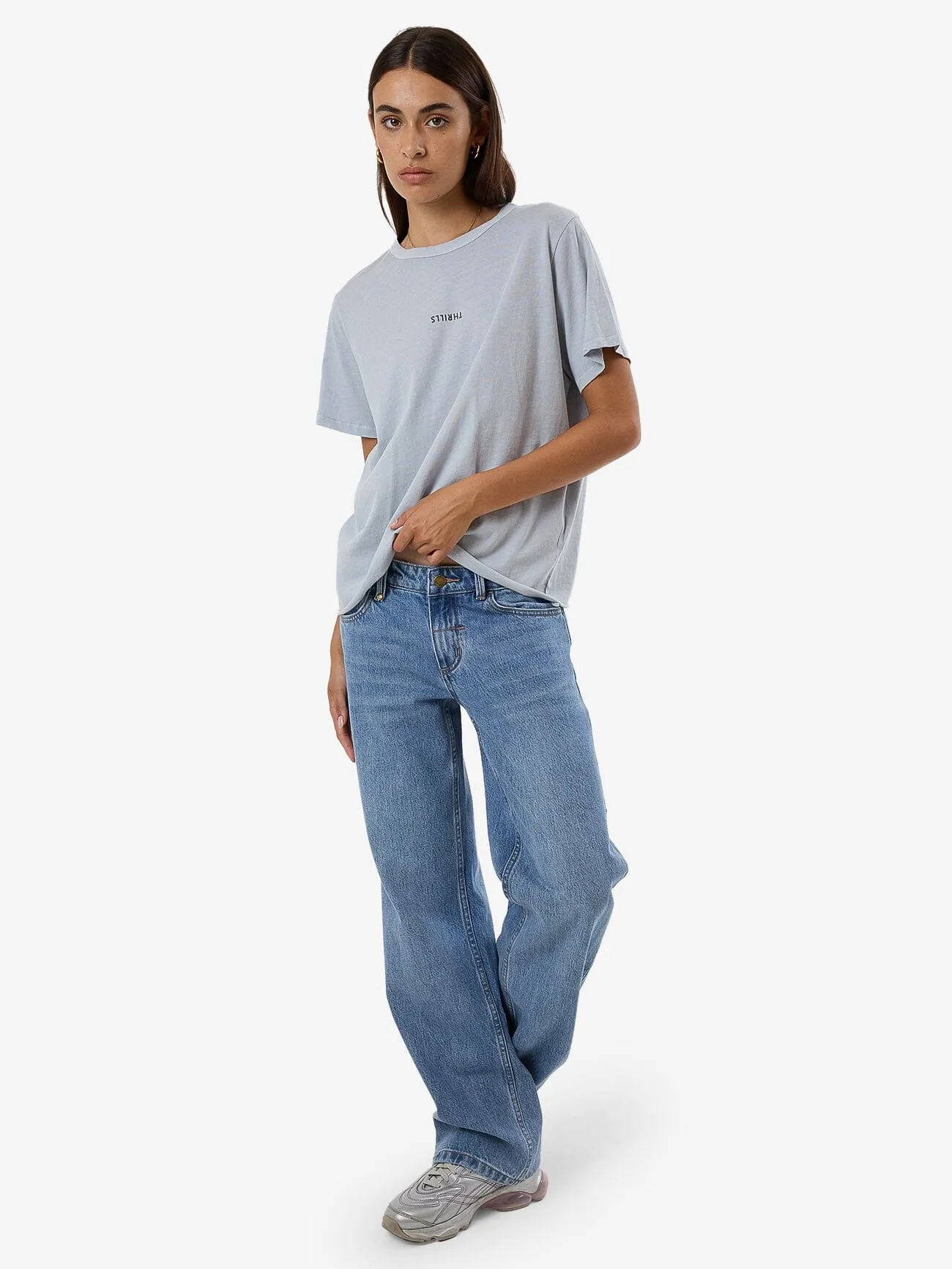 Minimale Thrills Entspanntes T-Shirt - Iceberg
