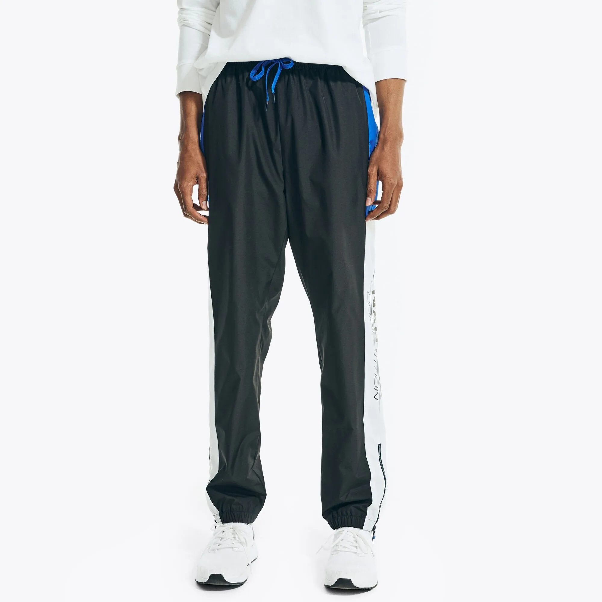 Nautica Herren Competition Colorblock Schlupfhose Echt Schwarz Nautica