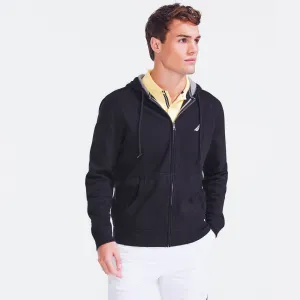 Nautica Herren Nautica Big & Tall Kapuzenpullover mit Reißverschluss True Black Nautica