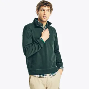 Nautica Herren Viertelreißverschluss-Sweatshirt Kelp Seas Nautica