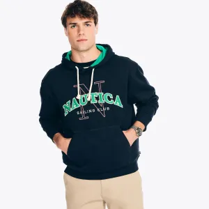 Nautica Herren Hoodie mit Logo nachhaltig hergestellt Marineblau Nautica