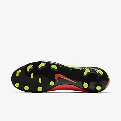 Nike Herren Hypervenom Phelon 3 FG Fußballschuhe, Grün (Electric Green/Schwarz-Neon Orange-Volt), 42.5 EU