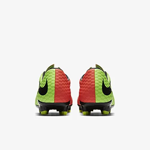 Nike Herren Hypervenom Phelon 3 FG Fußballschuhe, Grün (Electric Green/Schwarz-Hyper Orange-Volt), 43 EU