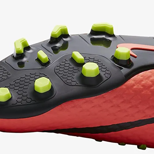Nike Herren Hypervenom Phelon 3 FG Fußballschuhe, Grün (Electric Green/Schwarz-Hyper Orange-Volt), 43 EU