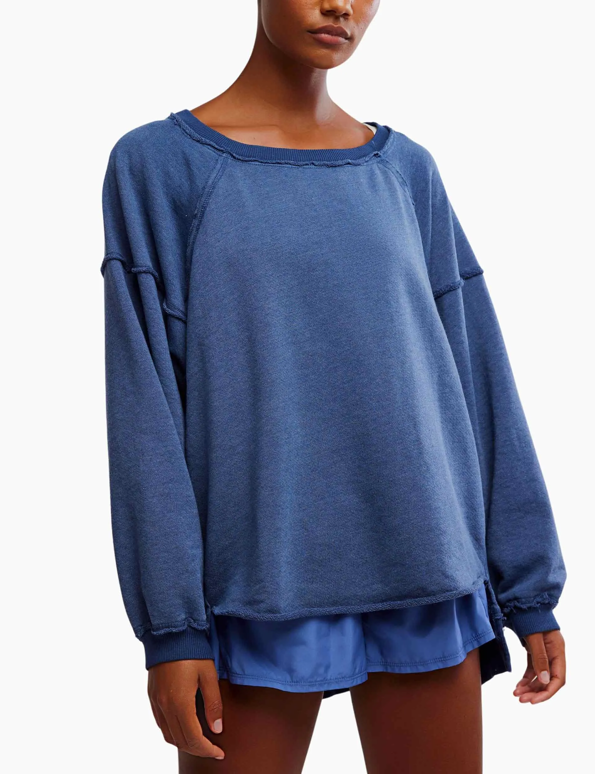 One To Beat Pullover - Mitternachtsblau