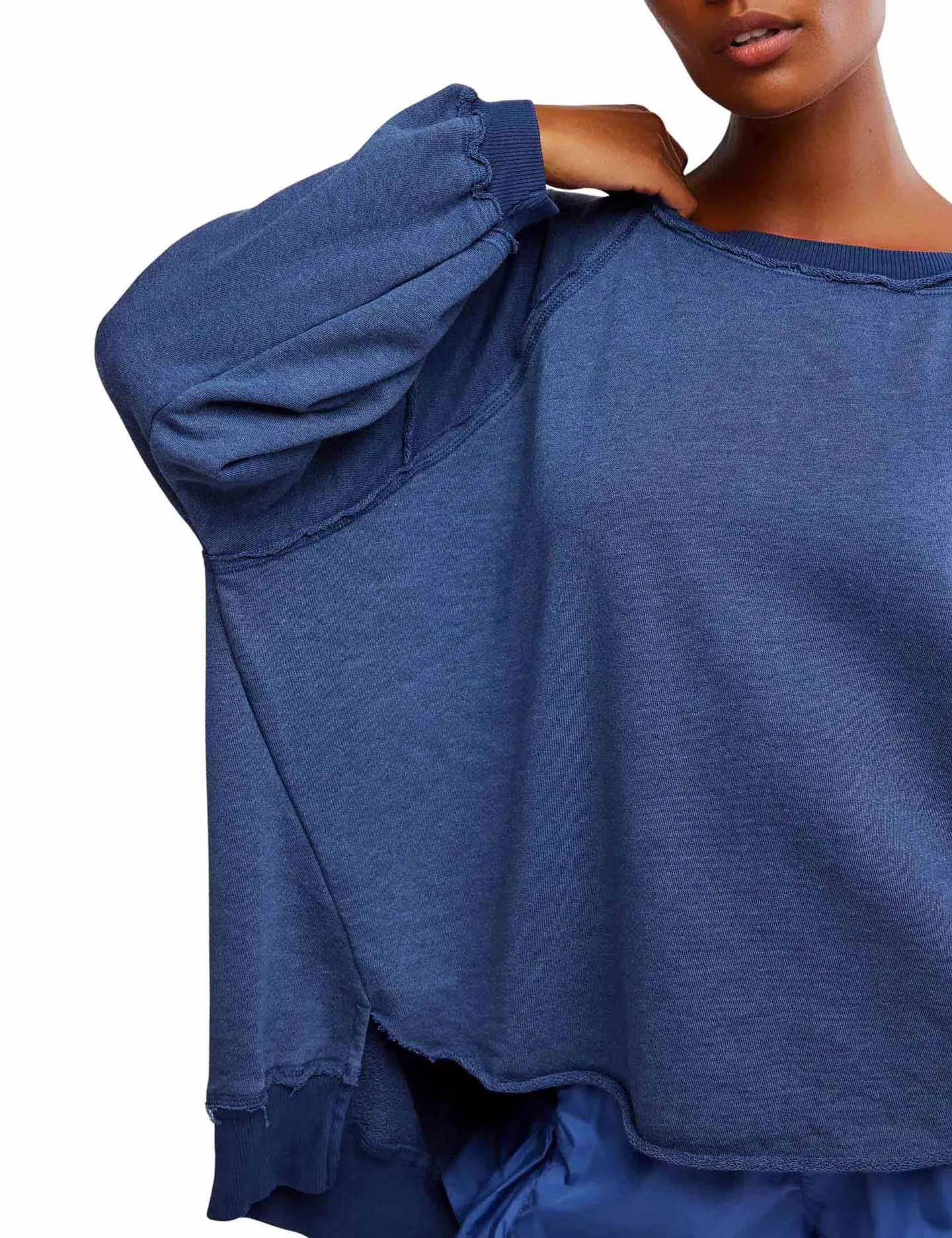 One To Beat Pullover - Mitternachtsblau