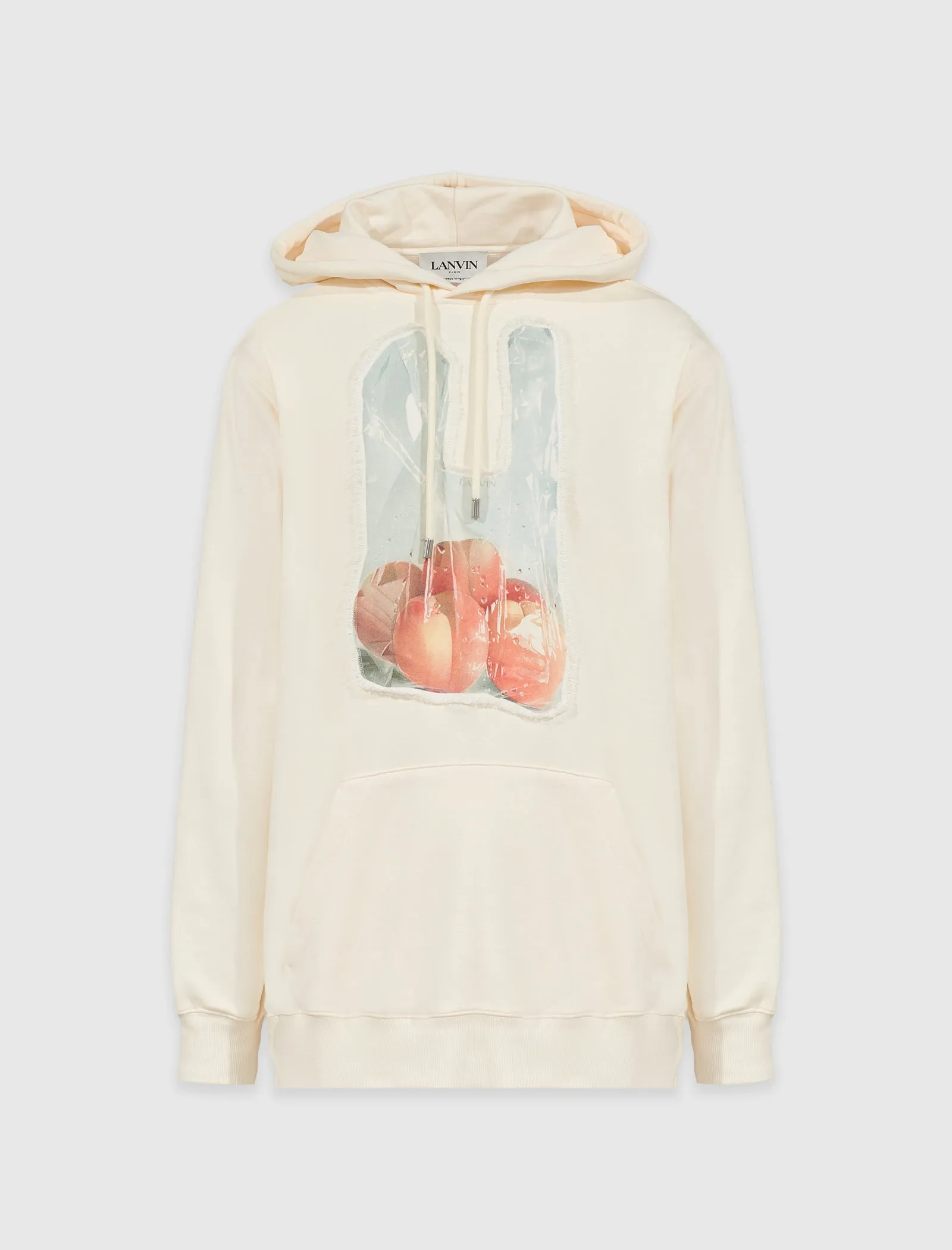Übergroße Kapuzenjacke