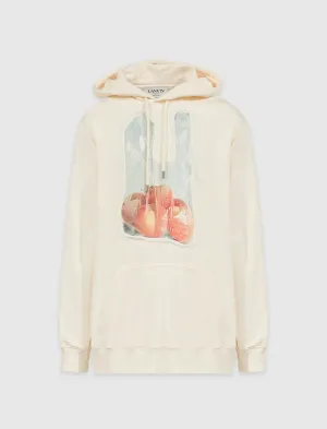 Übergroße Kapuzenjacke
