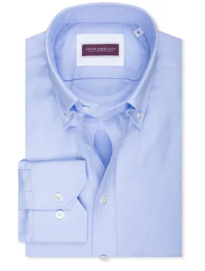 Oxford Button-Down-Hemd Blau