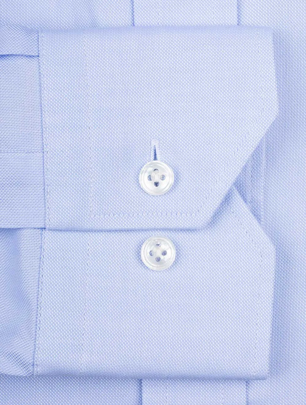 Oxford Button-Down-Hemd Blau