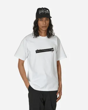 P-Zip T-Shirt Weiß