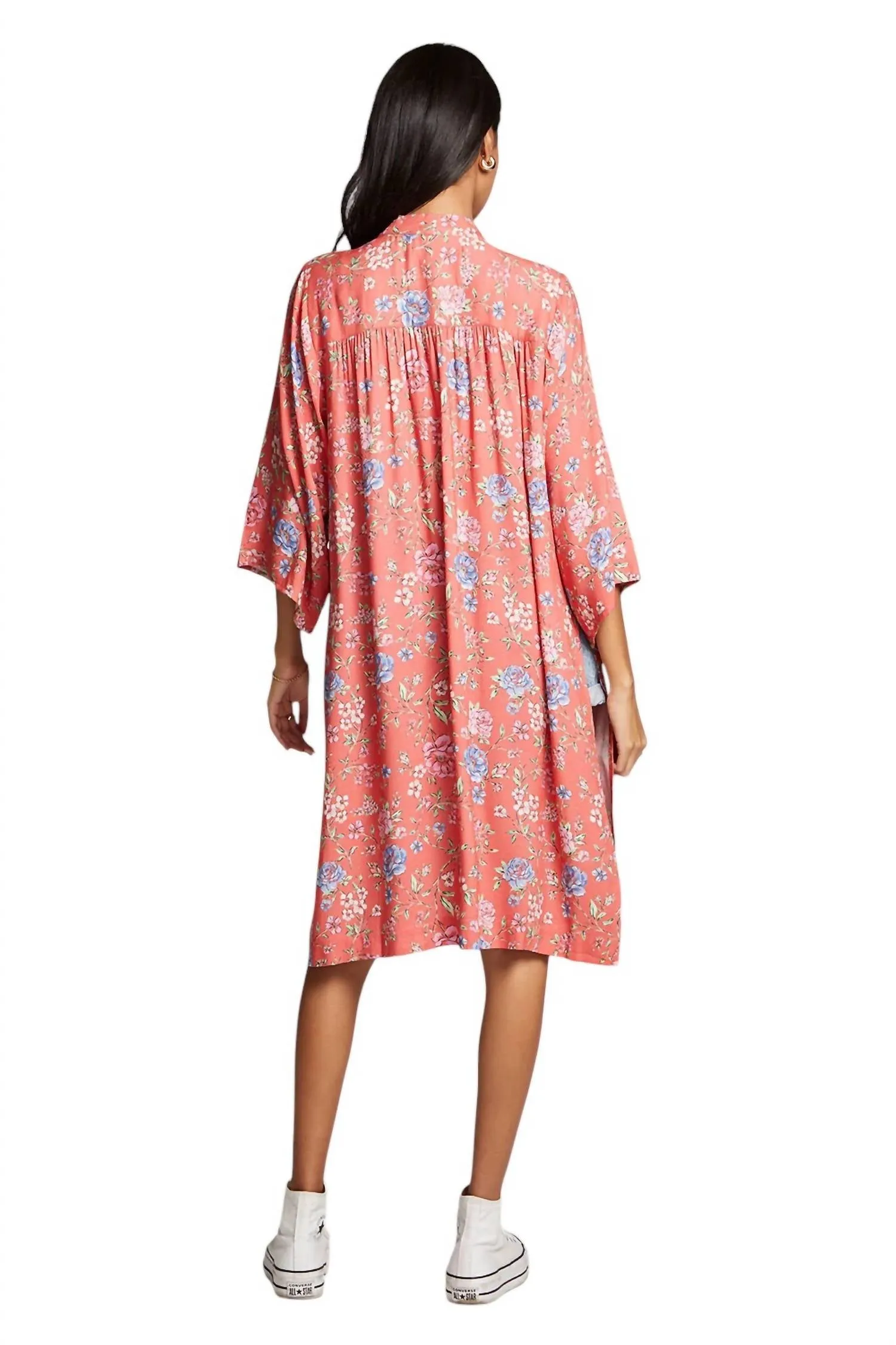 Polly Kimono In Mohn
