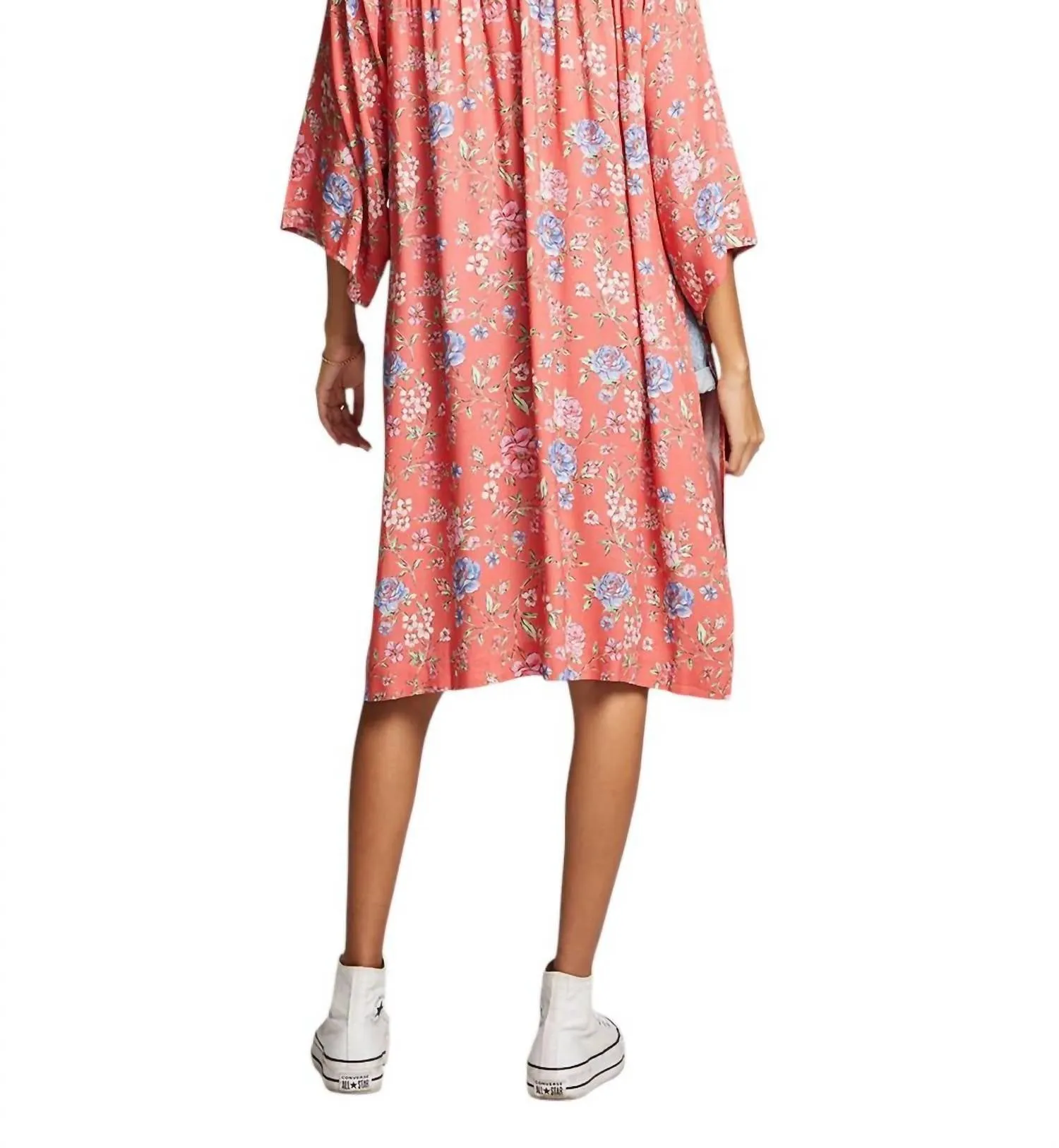 Polly Kimono In Mohn