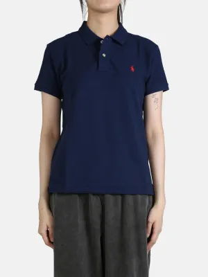 Polo Ralph Lauren - Damen Basic Mesh Fit Klassisches Kurzarm-Strickoberteil_polo-ralph-lauren