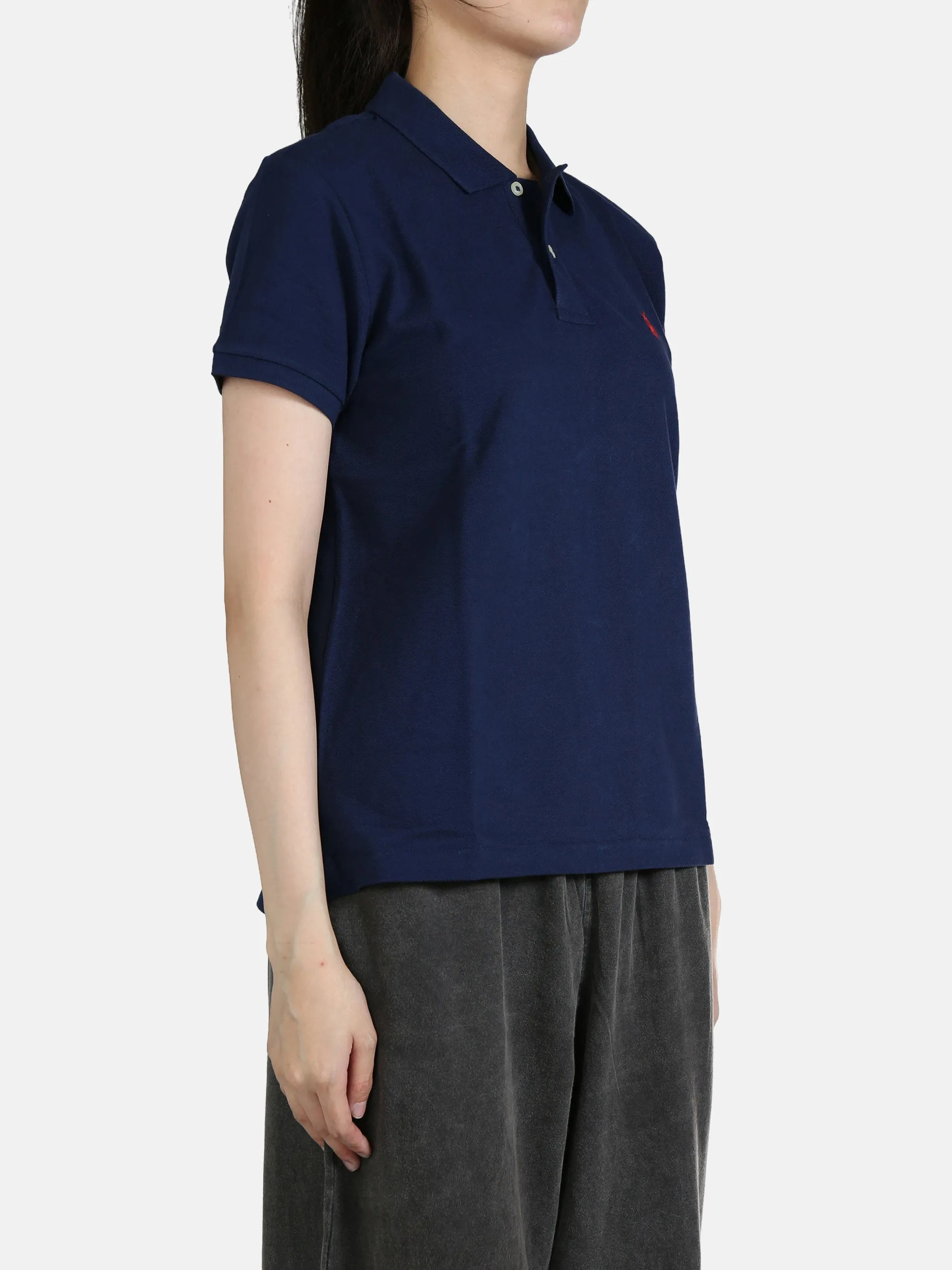 Polo Ralph Lauren - Damen Basic Mesh Fit Klassisches Kurzarm-Strickoberteil_polo-ralph-lauren