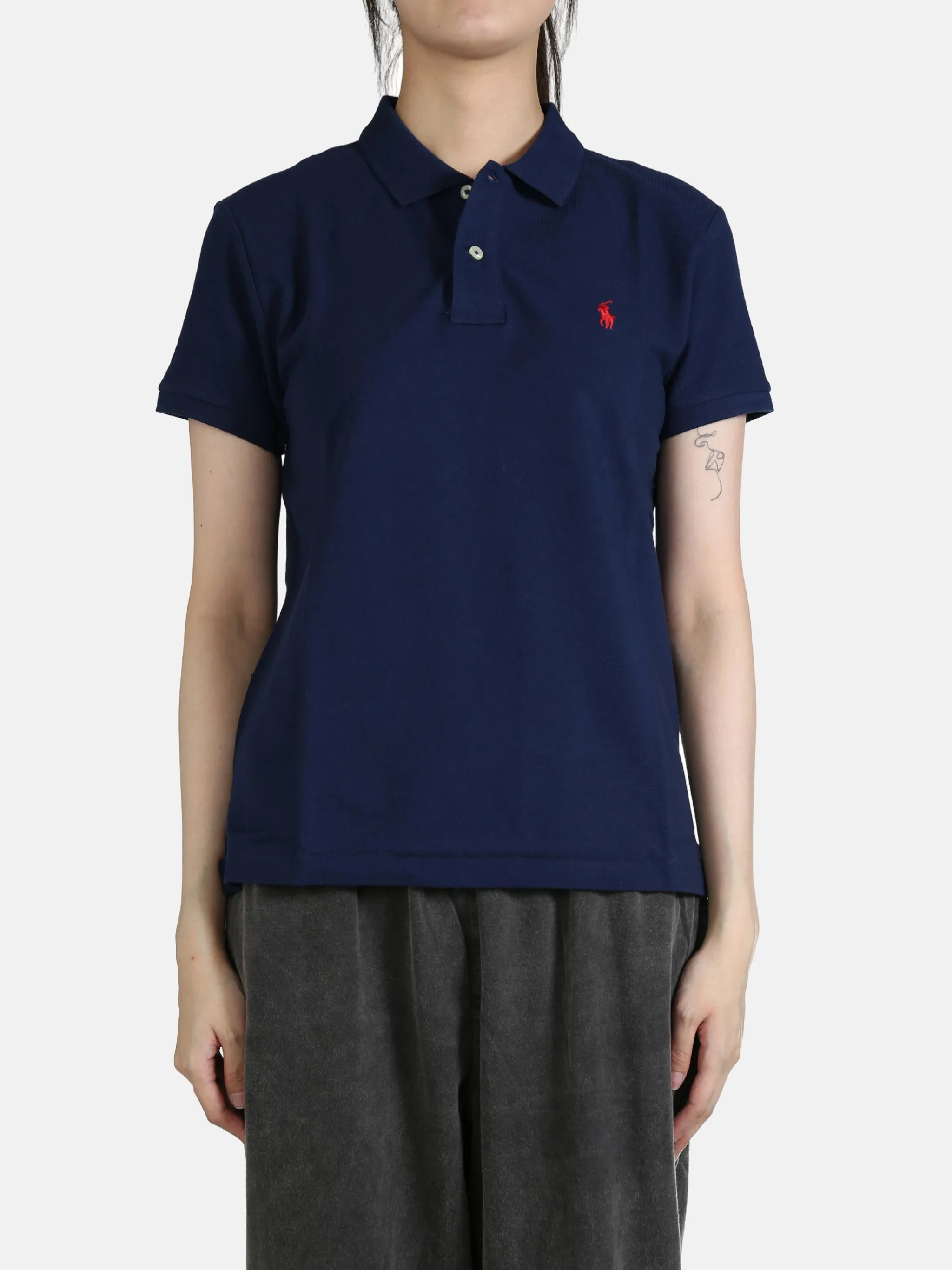 Polo Ralph Lauren - Damen Basic Mesh Fit Klassisches Kurzarm-Strickoberteil_polo-ralph-lauren