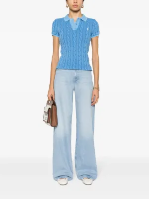 POLO RALPH LAUREN - Damen Polo-Shirt mit kurzen Ärmeln