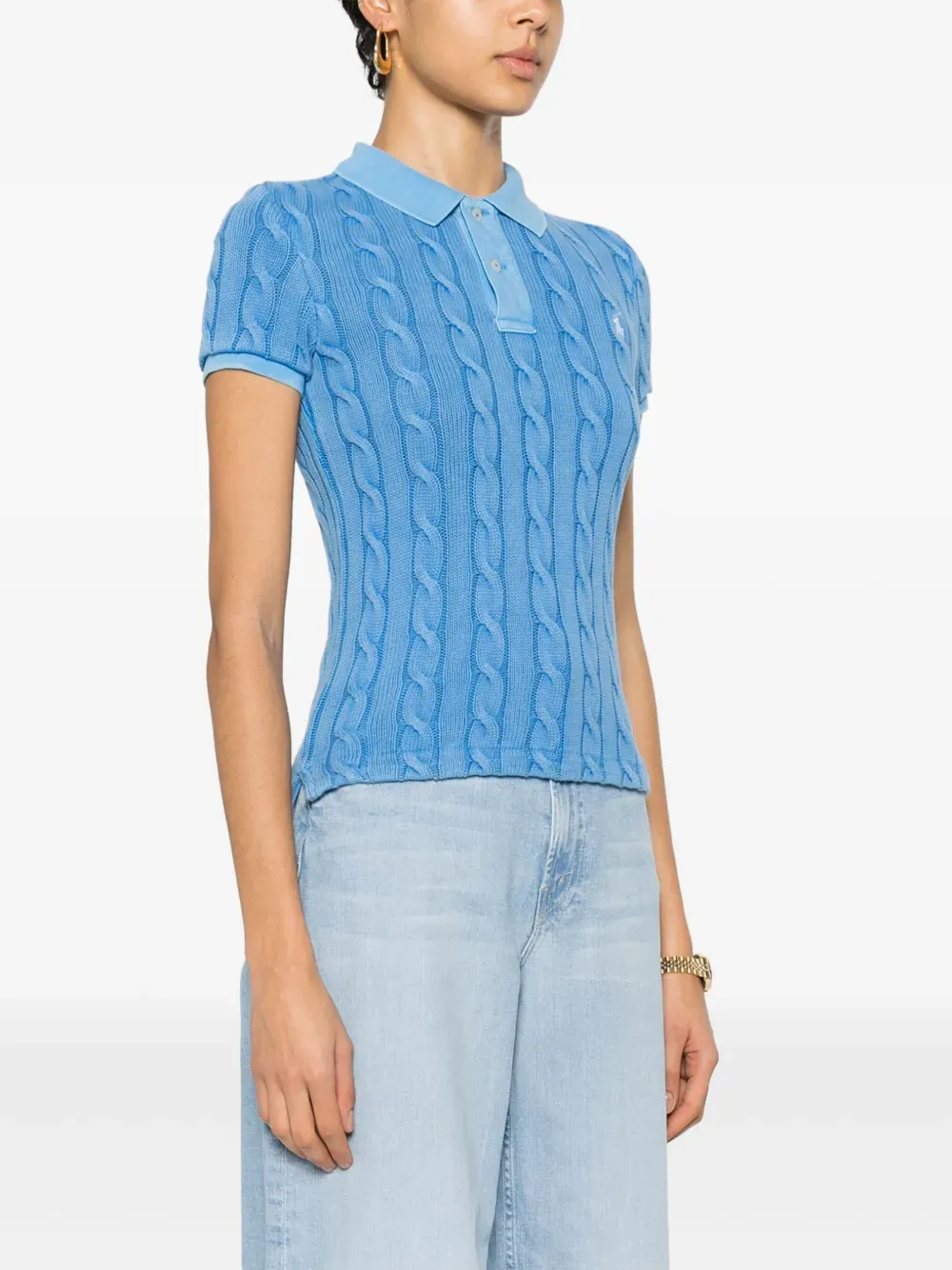 POLO RALPH LAUREN - Damen Polo-Shirt mit kurzen Ärmeln