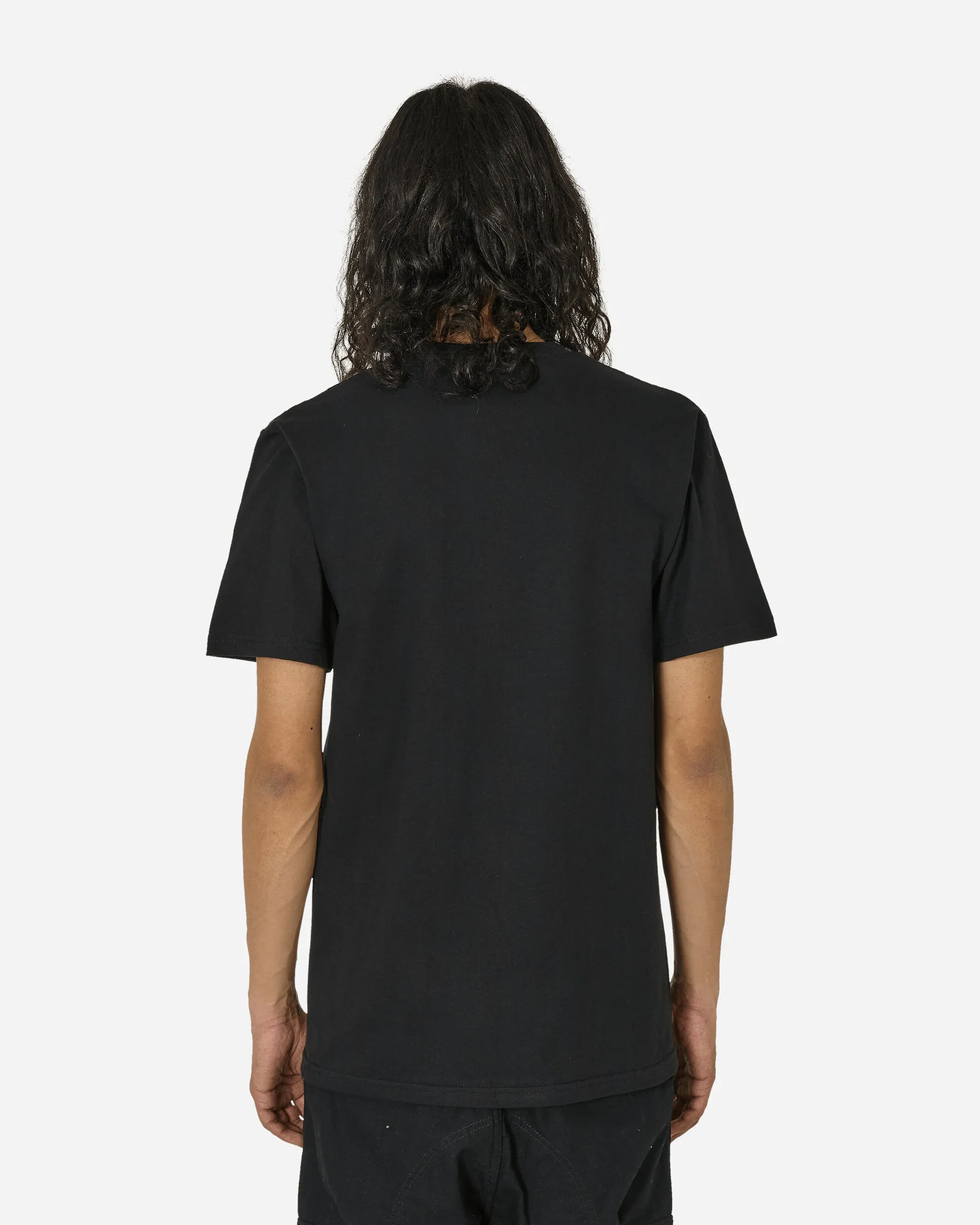 Porträt T-Shirt Schwarz