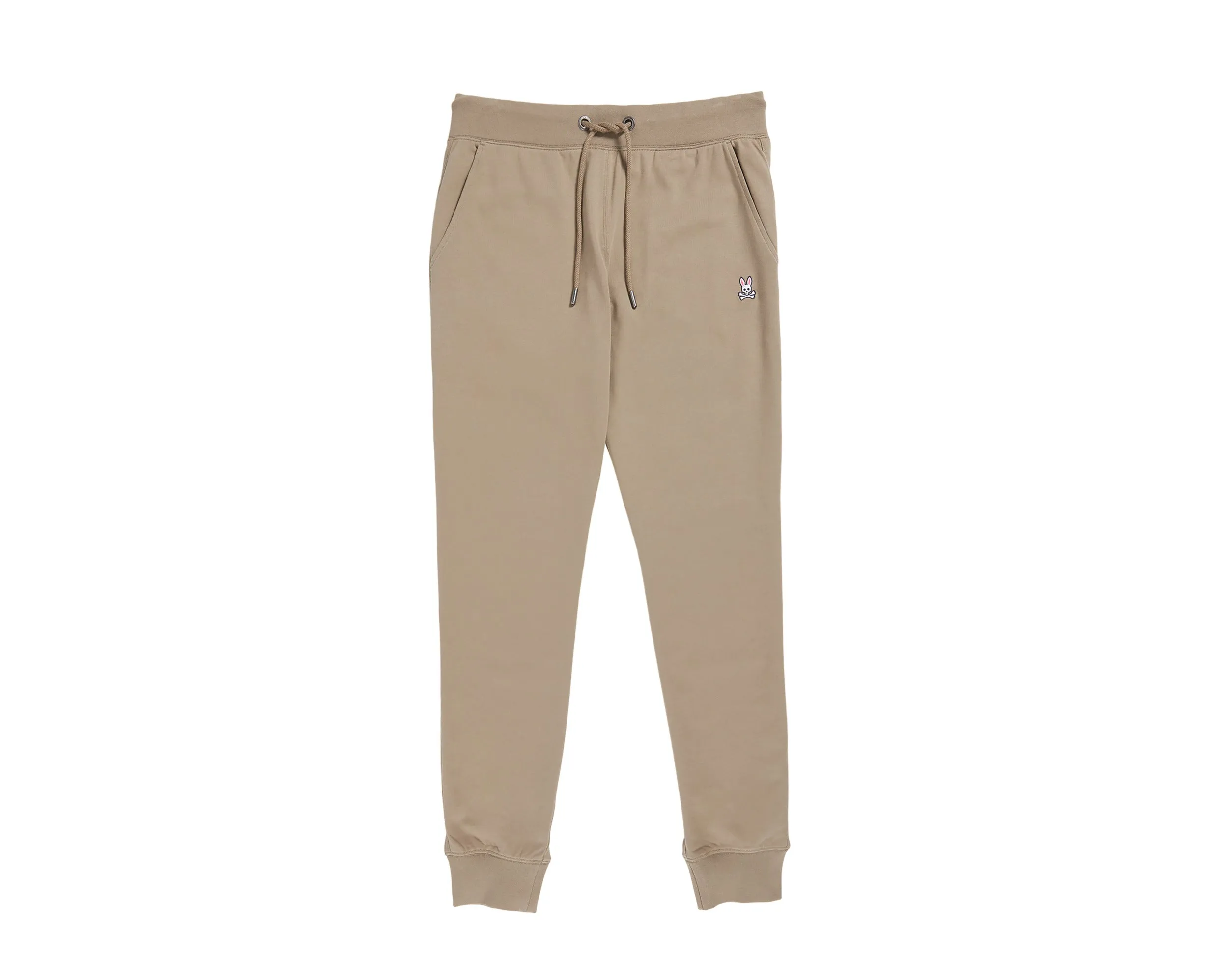 Psycho Bunny Herren French Terry Strick Jogginghose in Antiquiertem Taupe B6P828ARFT-ATP