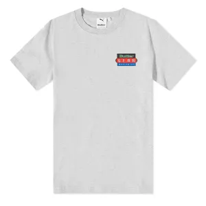 Puma x Butter Goods Damen Grafik T-Shirt Hellgrau Meliert