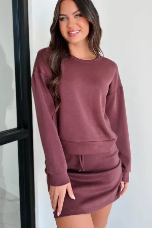 Ransom Leichtgewicht Wasabi  Minze Sweatshirt (Kastanienbraun)