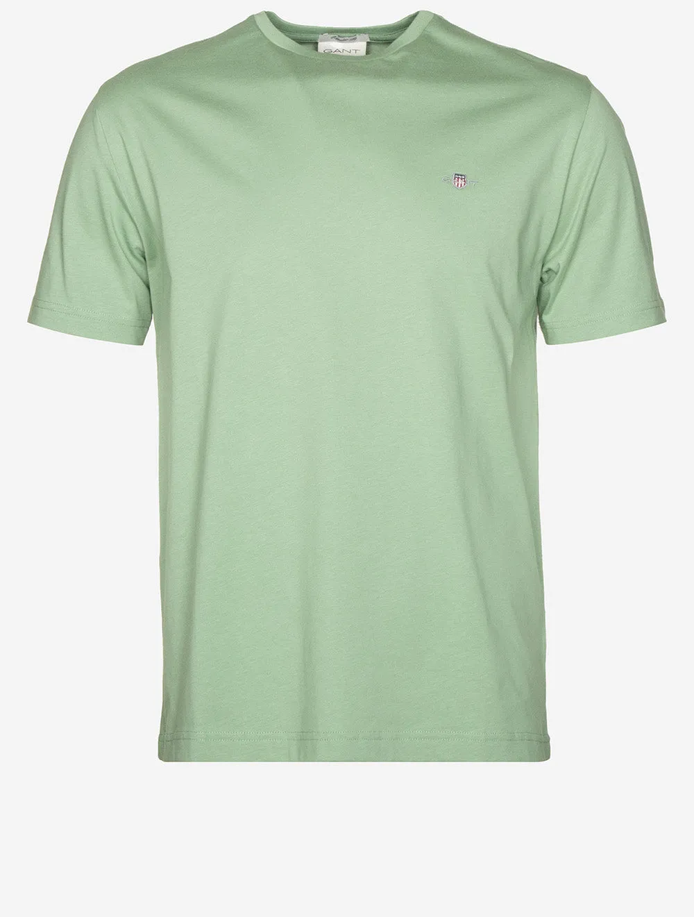 Regular Fit Shield Kurzarm T-Shirt Kalamata Grün