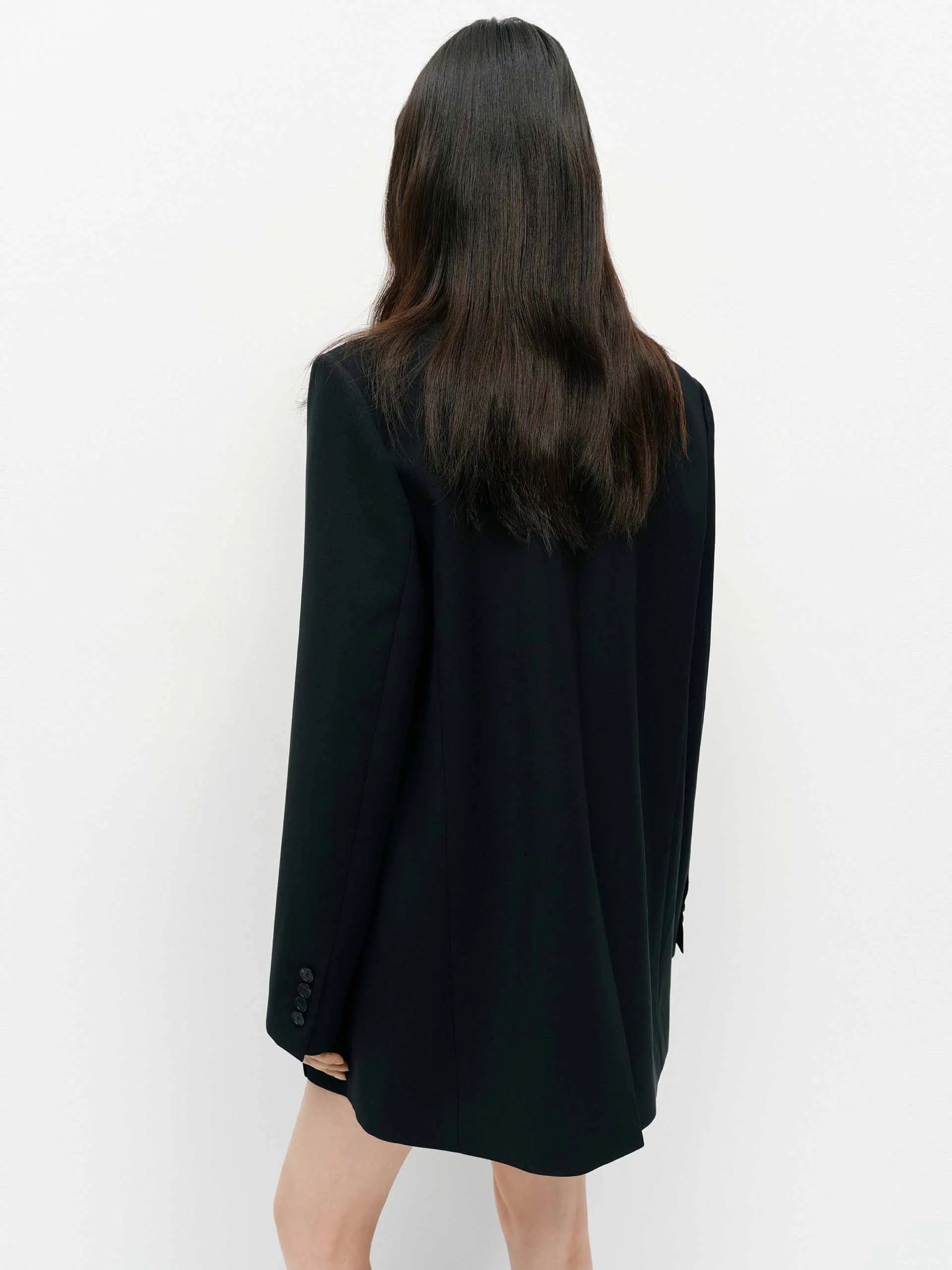 Lockerer Strukturierter Blazer