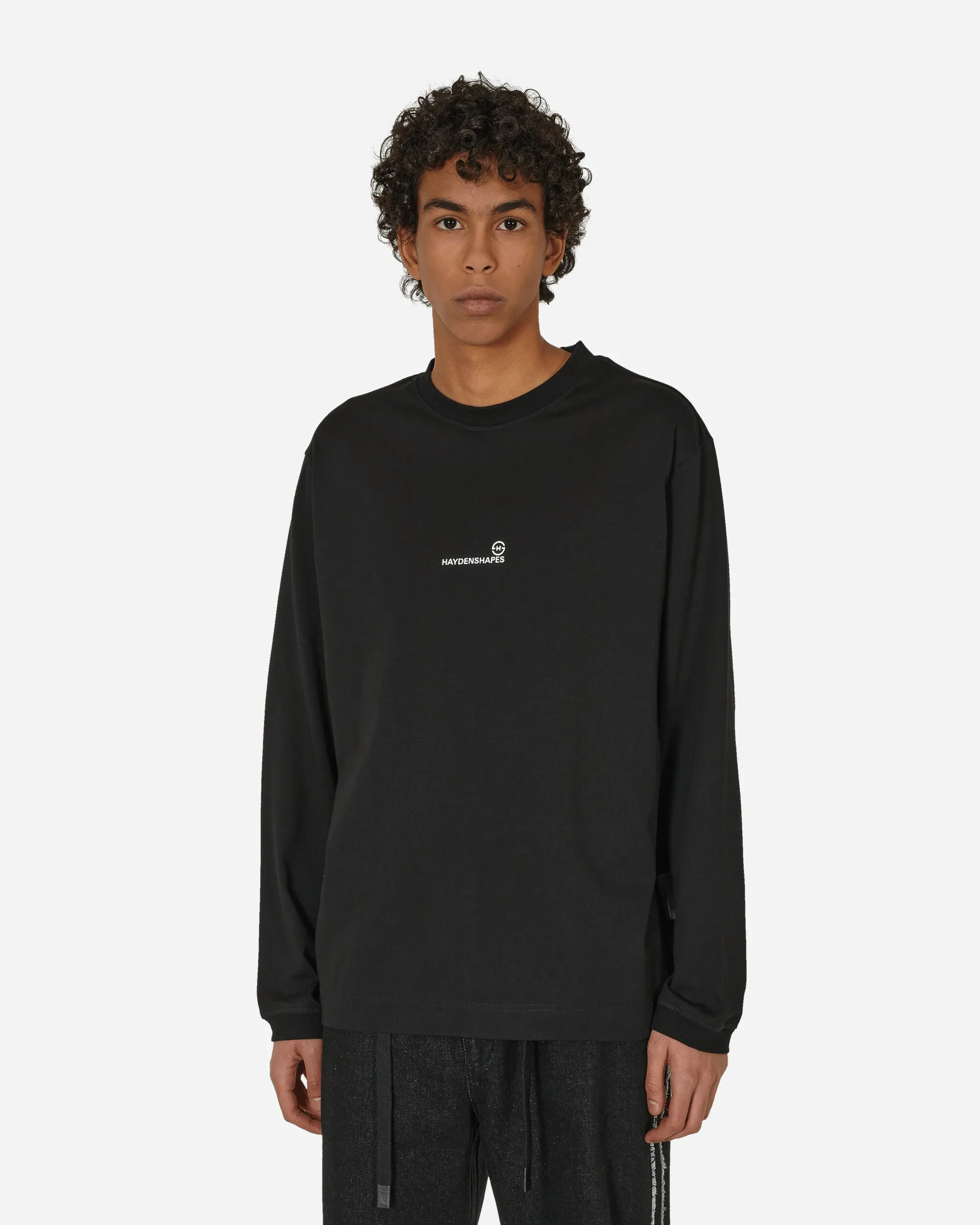 Shapers Logo Langarm T-Shirt Schwarz