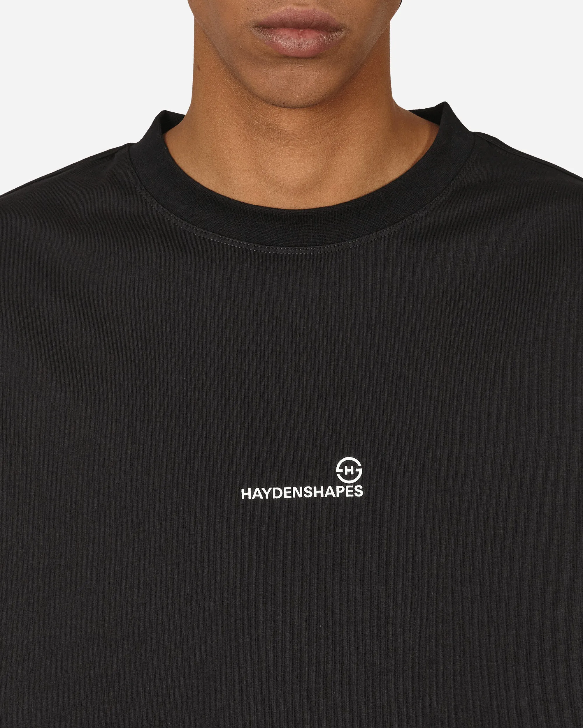 Shapers Logo Langarm T-Shirt Schwarz