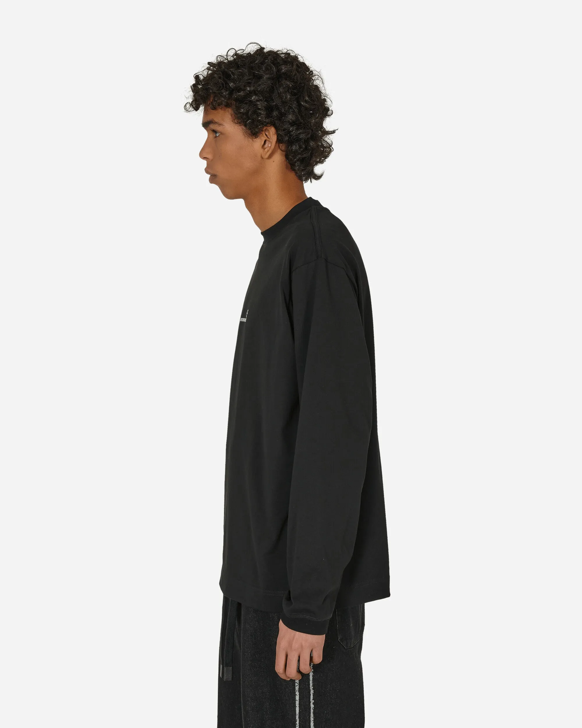 Shapers Logo Langarm T-Shirt Schwarz
