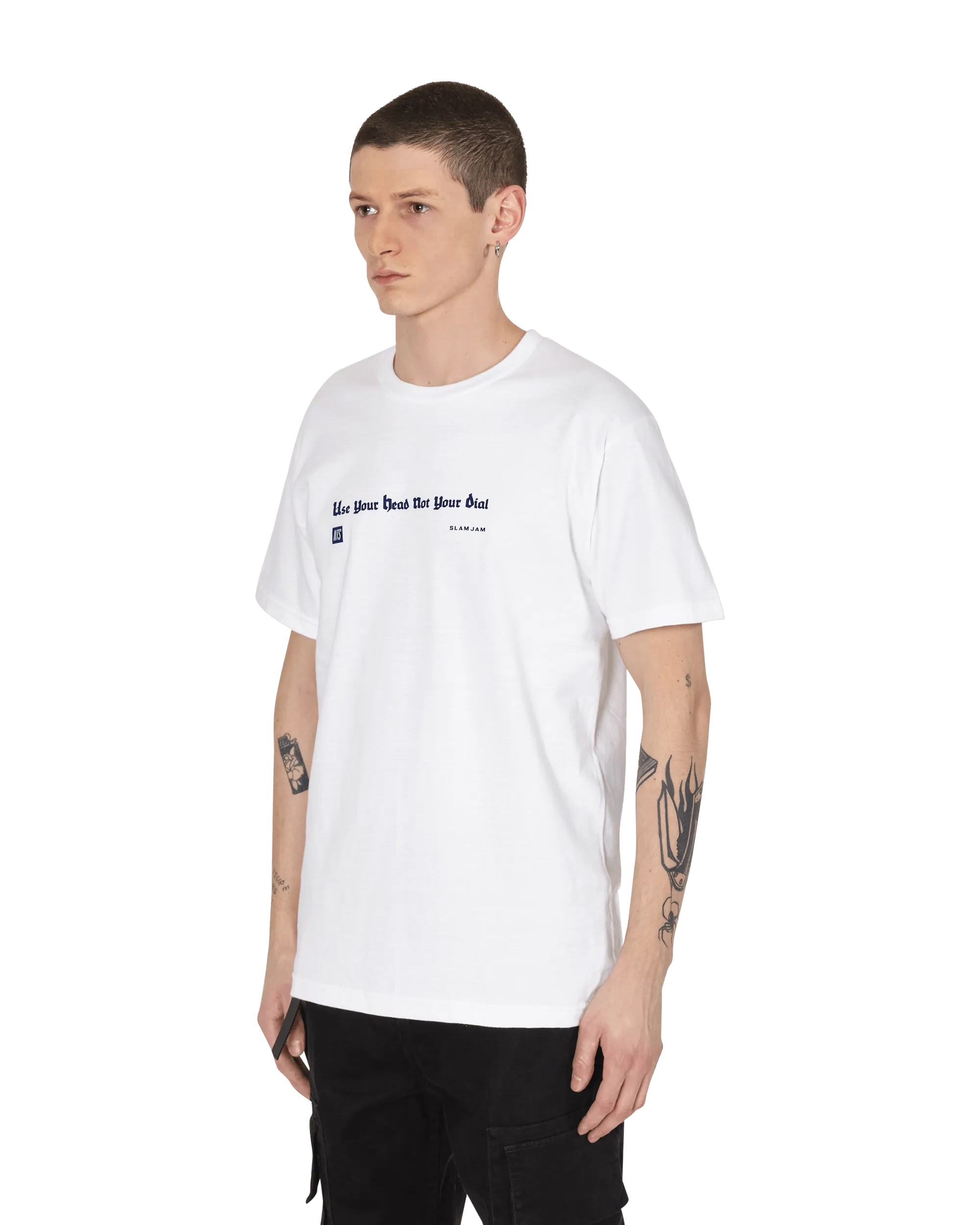 Slam Jam Gremlin Tune T-Shirt Weiß