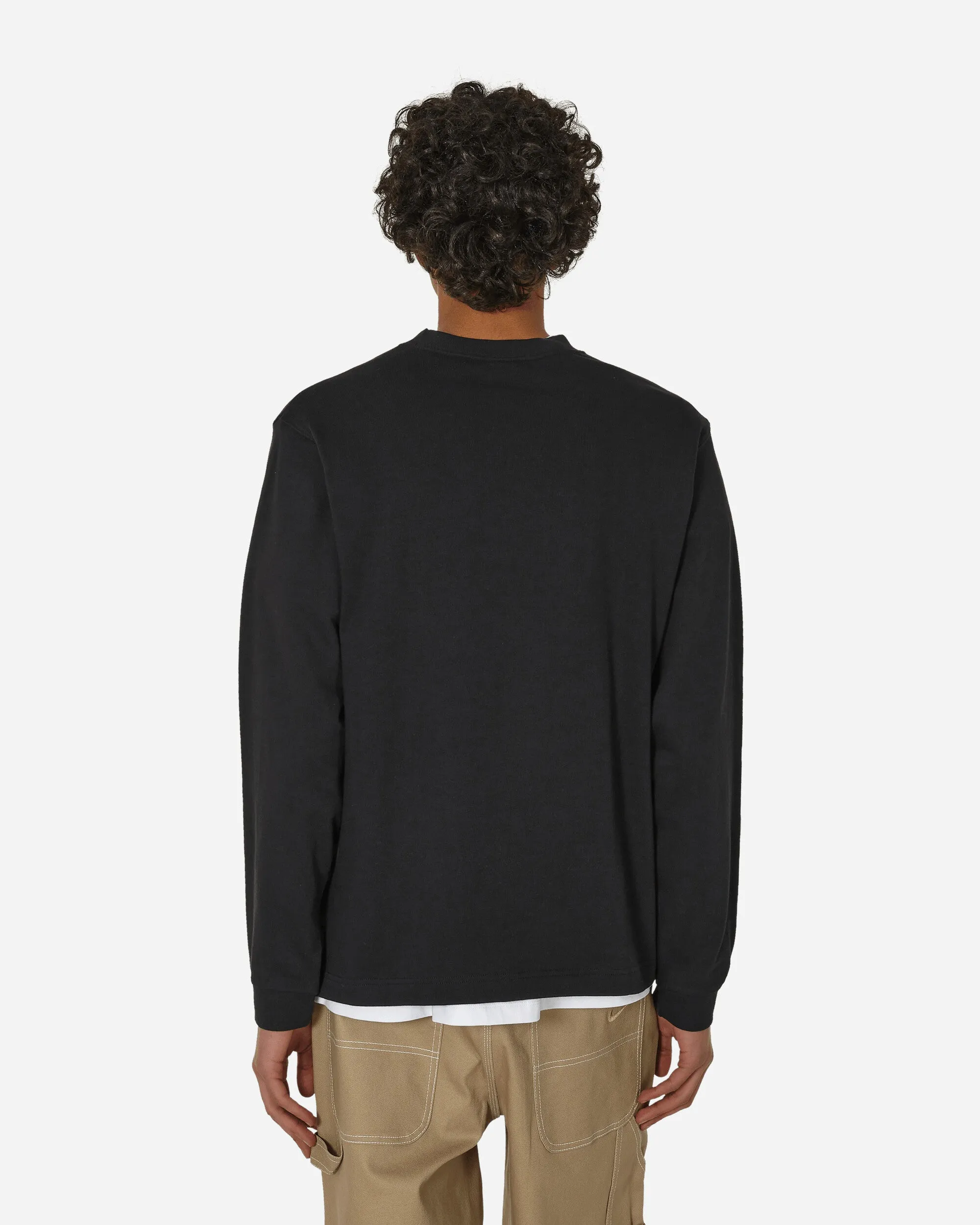 Solo Swoosh Langarm T-Shirt Schwarz