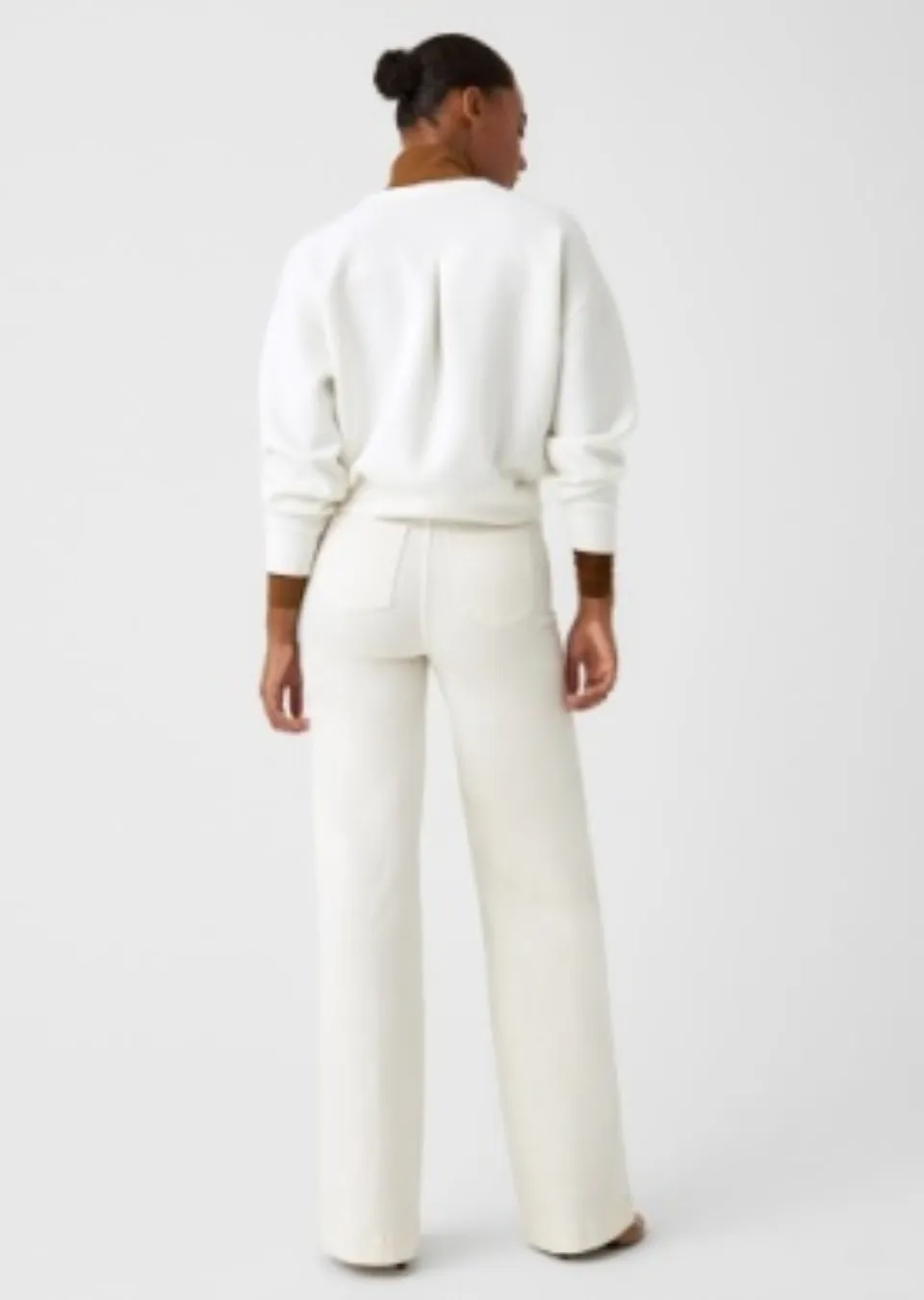 Spanx AirEssentials Crewneck Sweatshirt in Puder