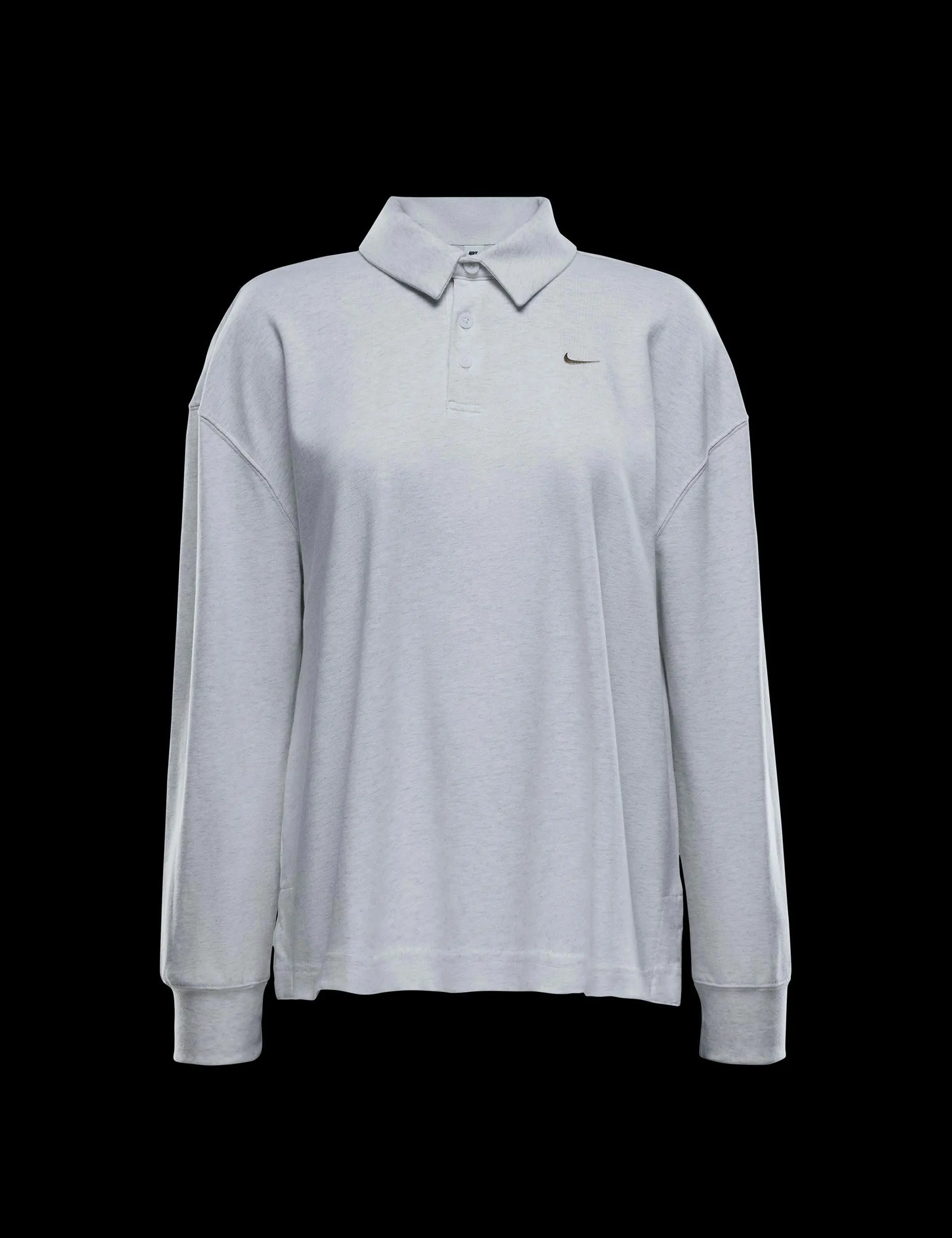 Sportswear Essential Übergroßes Langarm-Polo - Birkenheide/Hell Orewood Braun