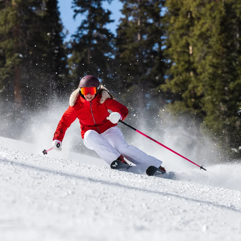 Spyder Pinnacle Isolierte Skijacke Rot Spyder
