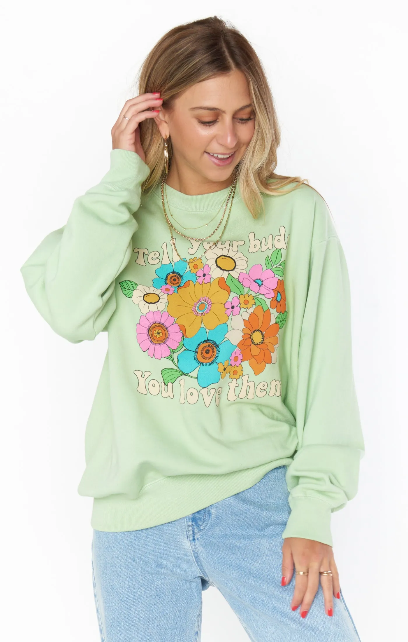Stanley Sweatshirt ~ Blumenmarkt Grafik