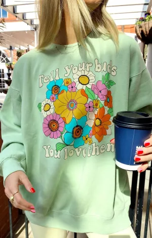 Stanley Sweatshirt ~ Blumenmarkt Grafik