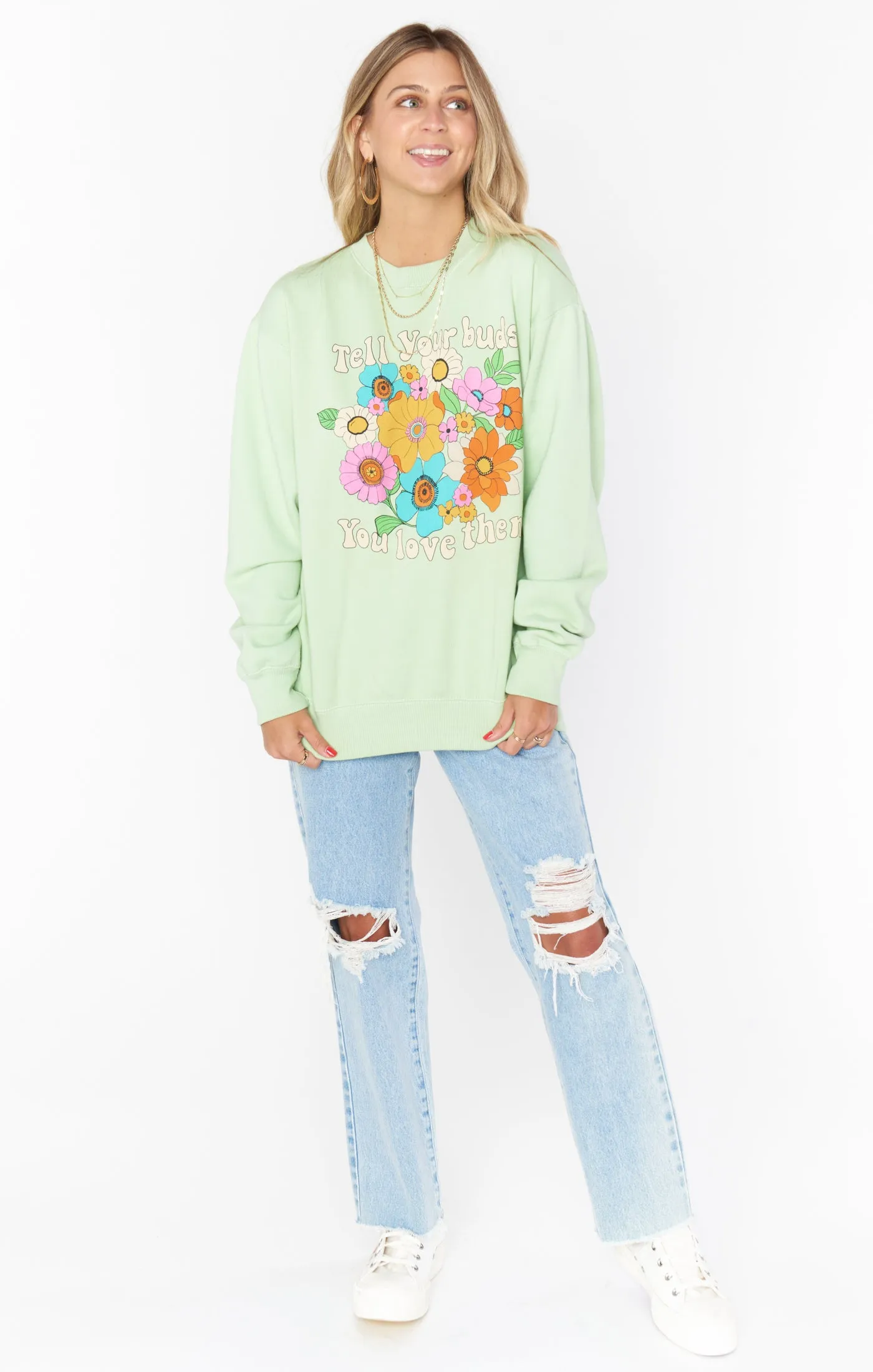 Stanley Sweatshirt ~ Blumenmarkt Grafik